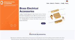 Desktop Screenshot of brasselectricalaccessories.com