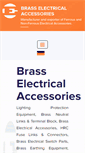 Mobile Screenshot of brasselectricalaccessories.com